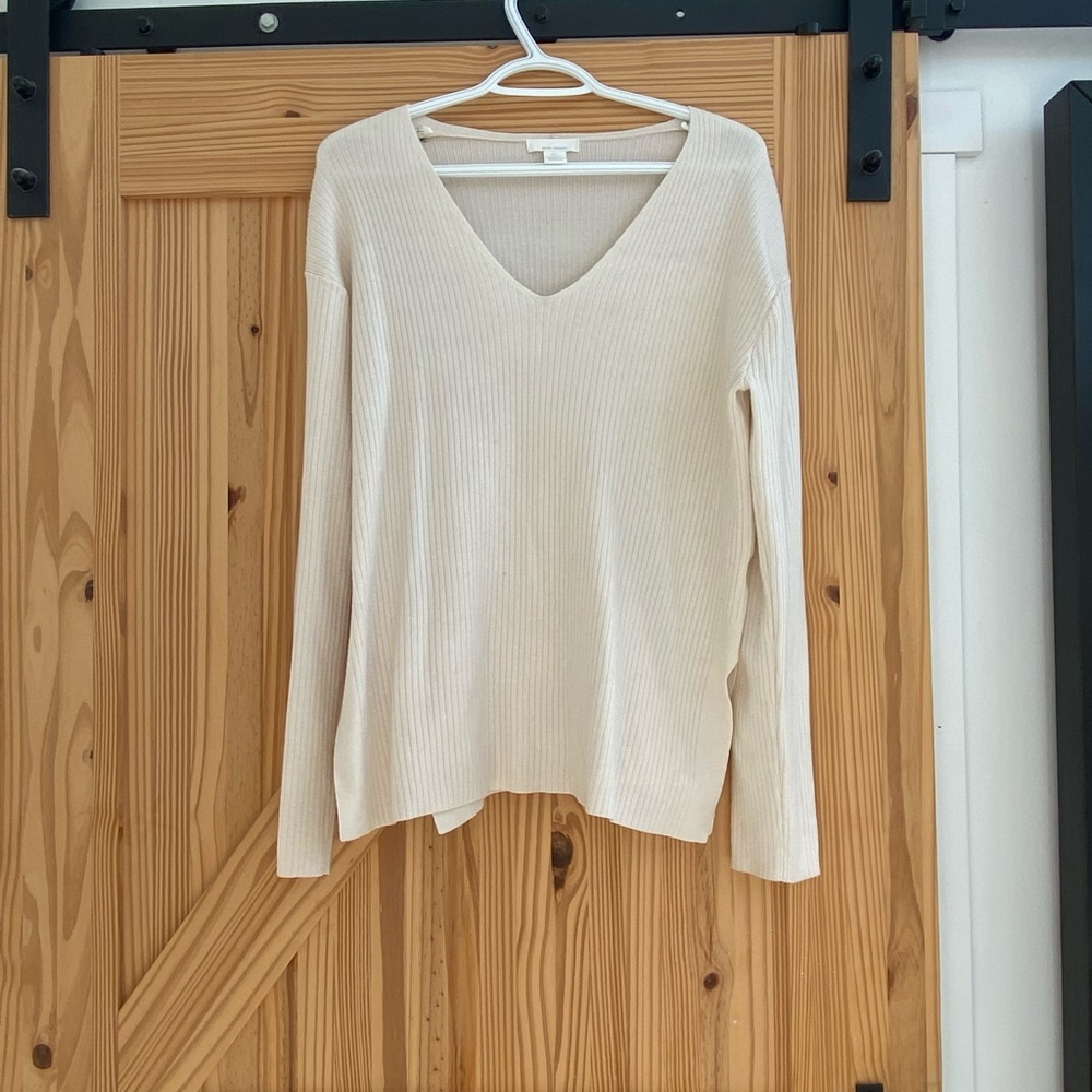 H&M Basic Ribbed Knit Sweater